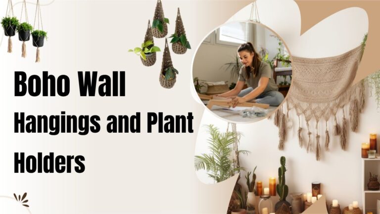 Boho Wall Hangings and Plant Holders