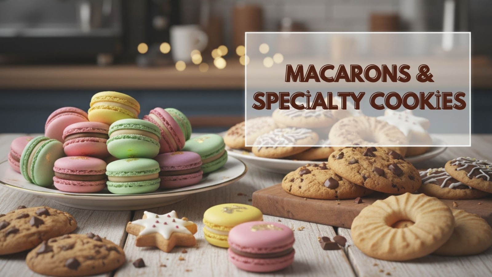 Macarons & Specialty Cookies
